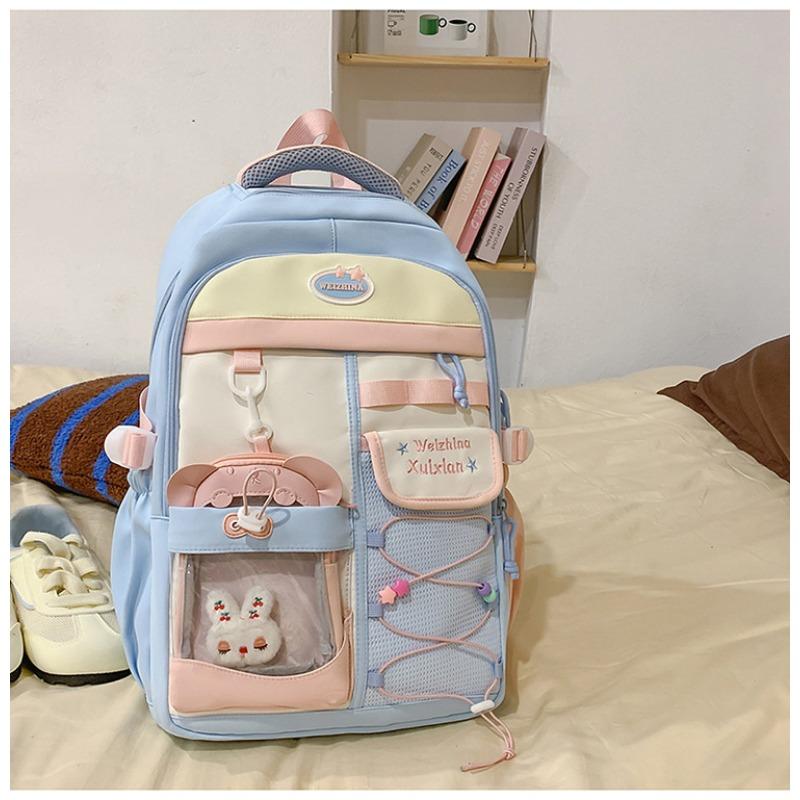 Школьный рюкзак новый колледжский стиль свежий и милый конфетный цвет рюкзак для учеников средней школы легкий рюкзак большой вместимости