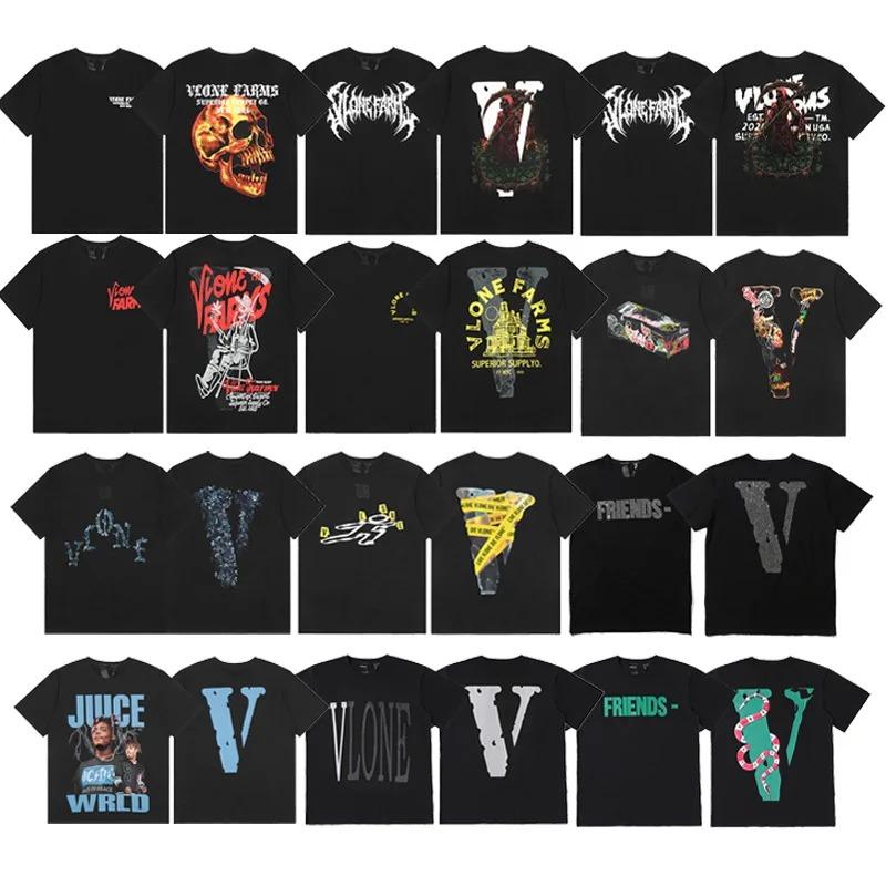 AmiriVLONE FOG Футболка с коротким рукавом Death God Limited Edition Оверсайз Уличная одежда Свободный принт Американский Juice WRLD