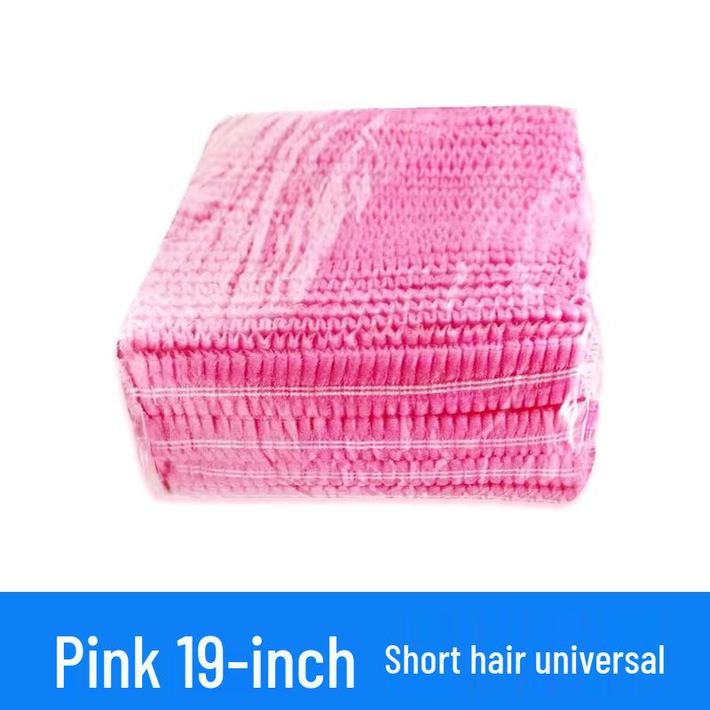 1000 шт. Одноразовые нетканые кухонные шапочки для головы - Дышащие, Пыленепроницаемые, Полосатые сетчатые шапочки