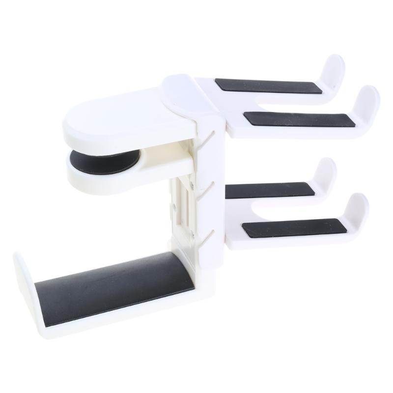 Крючок-держатель для наушников, 360° вращающееся крепление-зажим на стол, держатель для гарнитур, экономящее место крепление для наушников, держатель для контроллера