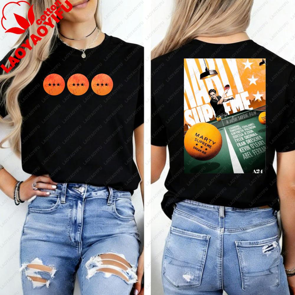 Marty Supreme Timothe Chalametunisex Tshirt Ultimate Pickleball Showdown Unleash Power of The Court with This Crossover Tee