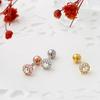 [1+1] Surgical Pin Cubic Piercing Petite Aurora 3 Types, Choose 1, One Side Sale