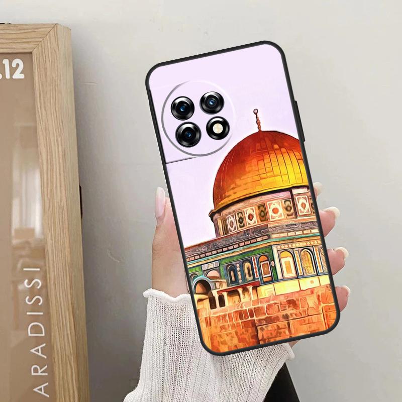 Чехол Иерусалим Купол Скалы Для OnePlus 10T 10R 12R 9R 8T 12 11 9 10 Pro Nord CE 2 3 Lite CE4 2T N10 N20 N30 Крышка