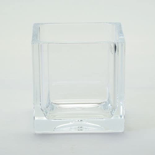 ВАЗА КУБ HAMMER GLASS, Ш8 x В8, Прозрачная, Ударопрочный поликарбонат, 2300176
