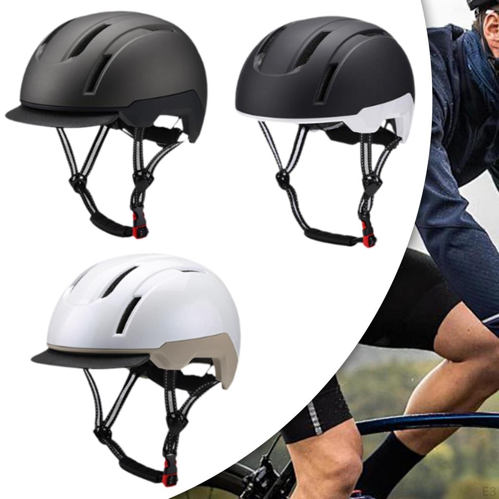 Bicycle Helmet Adjustable Head Circumference Cycling Breathable Road Bike Portable for
