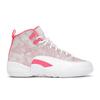 Кроссовки Air 12 Retro GS Arctic Pink Kids белые Arctic-Punch Hyper-Pink 510815-101