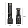 COBA Ultra Powerful LED Spotlight Long Range Flashlight Fluorescent Absorbing Film Luminous Zoom Flashlight Camping Emergency