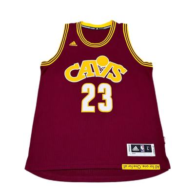 NBA Cavaliers James Удобная Мягкая Приятная к коже Универсальная Футболка для баскетбола с круглым вырезом Унисекс-джерси 7470A-3CJ-K92581