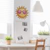 Creative Cute Sunglasses Sun Wall Sticker Self-Adhesive Removable Bedroom Living Room Hallway Dorm Home Decor Art