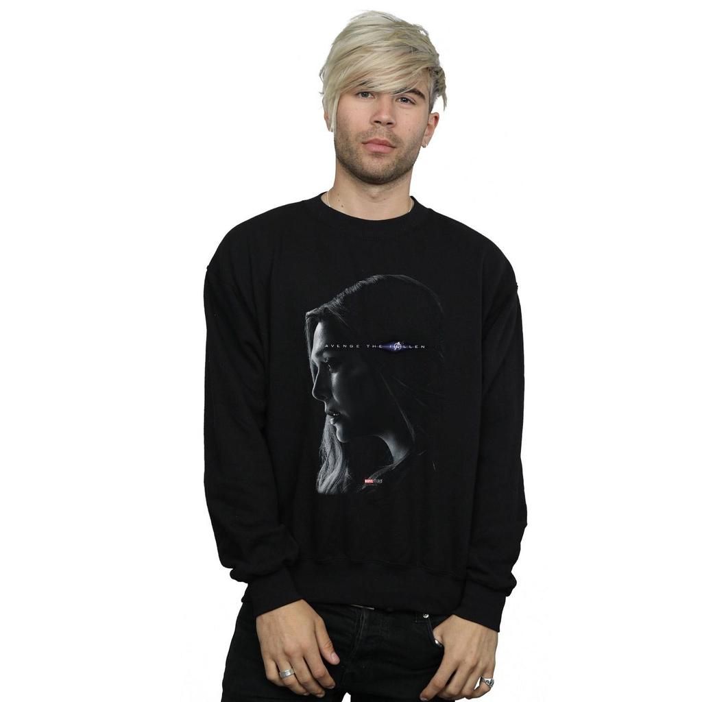 Marvel Mens Avengers Endgame Avenge The Fallen Scarlet Witch Sweatshirt