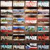 Prague Travel City Car Lisence Vintage Poster Souvenir Metal Tin Signs Retro Plaque For Wall Shop Bar Home Decor 30X15CM