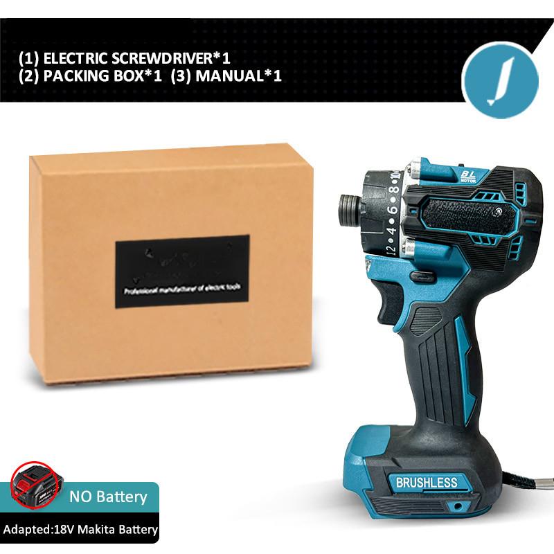 20+1 Крутящий момент Бесщеточная электрическая отвертка Аккумуляторная Беспроводная Электрическая дрель Отвертка Набор бытового электроинструмента