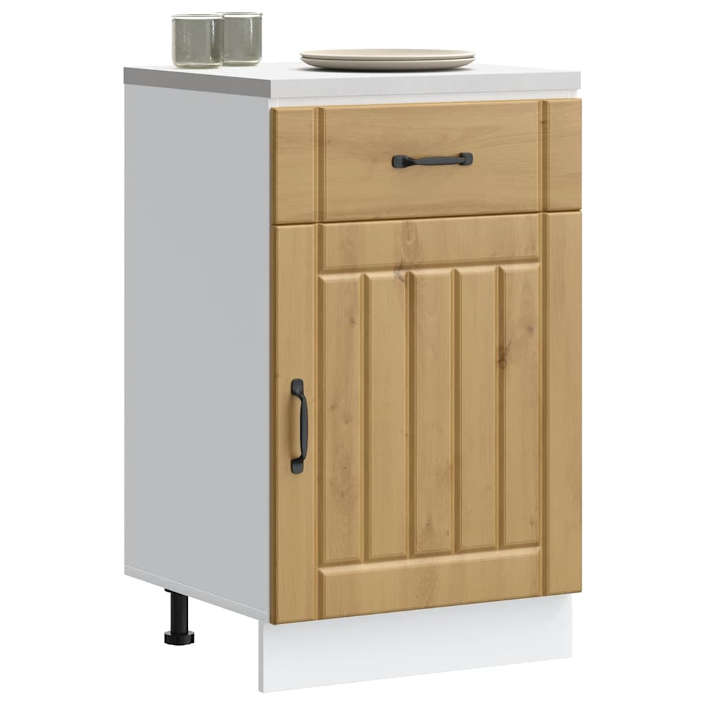 Kitchen Base Cabinet Lucca Artisan Oak Particleboard