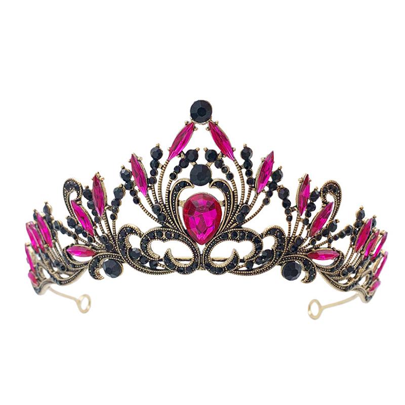 Elegant Girls Tiara Crown For Women Party Wedding Princess Bridal Crown Hair Jewelry