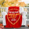 1pc A-Arsenal2 Theme Blanket - Digital Print, Polyester, Cozy for All Seasons, Perfect for Outdoor, and Travel