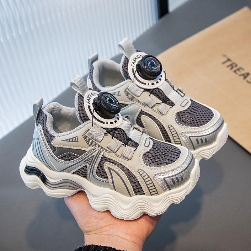 Детская мода Four Seasons Дышащая повседневная обувь для детей Бег Спорт Студенты Девочки Трендовые удобные кроссовки для спортзала