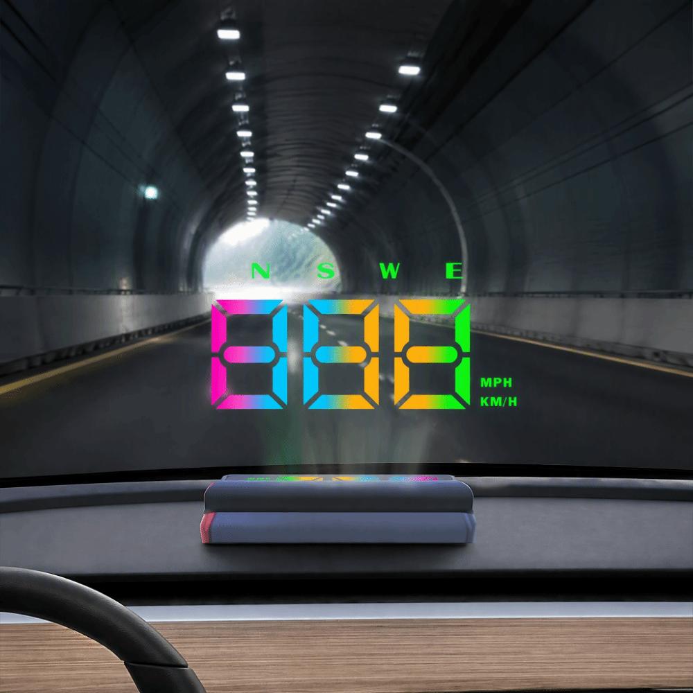 HUD Car Head Up Display Universal GPS Digital Speedometer Windshield Projector Car Digital