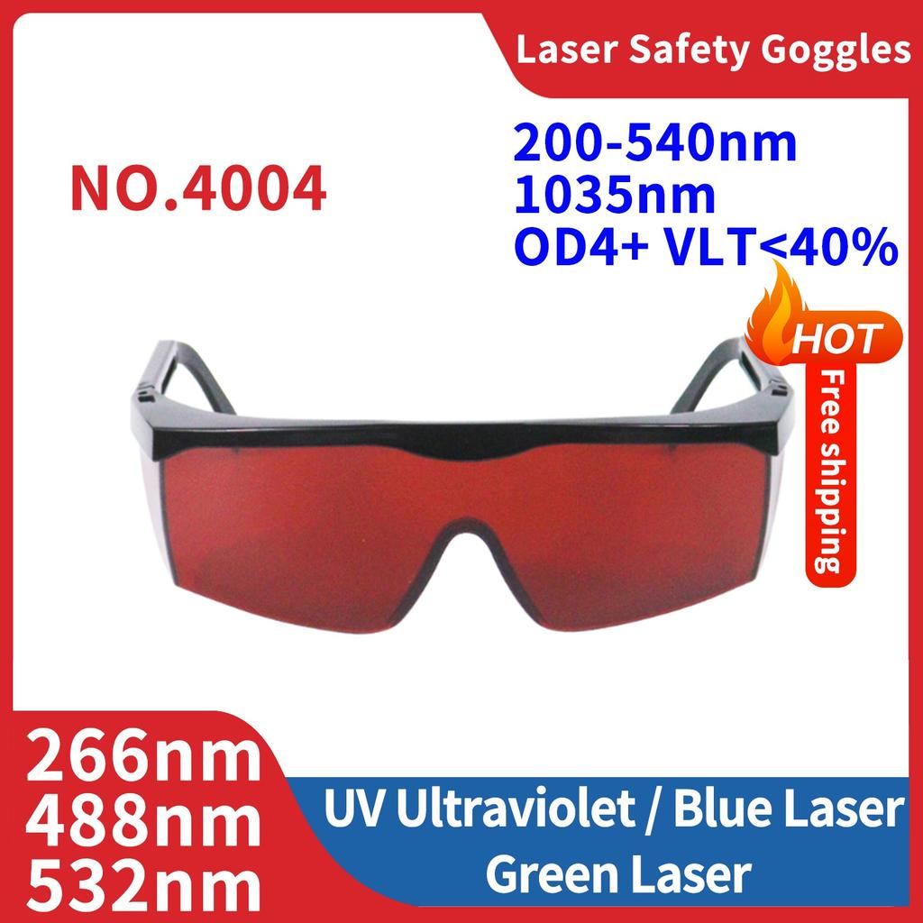 Лазерные защитные очки для глаз, маленькие защитные очки, защита от ультрафиолетового излучения, очки для лазерной машины ND YAG, работа 1064 нм, инфракрасный 355 нм