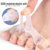 Toe Separator for Bunion Relief & Overlapping Toes with Removable Sponge Plug