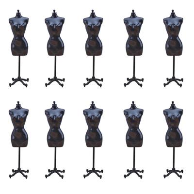 Манекен для куклы, тело с декором на подставке, форма для всего тела, демонстрация платья, модель для швеи, демонстрация ювелирных изделий