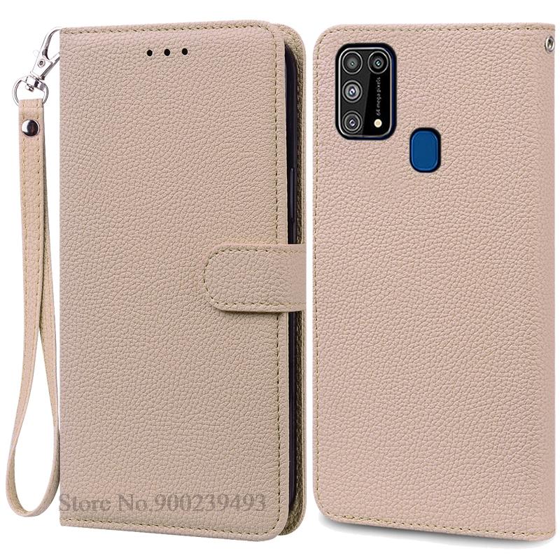 Чехол M31 для Samsung Galaxy M31, чехол, силиконовый кожаный флип-чехол для Samsung M31, чехол для телефона M 31 M315F, чехол, чехол, Fundas