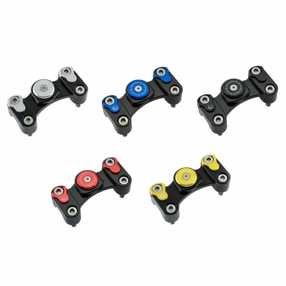 Revolution Common Handlebar Mounting Clamp CT125 MSX125 Grom Monkey125 Handlebar Mount Clamp 22mm Revolution Grom/Monkey/CT125 (Blue)