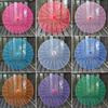 Translucent Silk Dance Umbrella Solid Color Chinese Bamboo Umbrella  Outdoor Performance