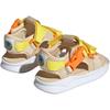 Adidas Originals 360 3.0 Sandals Soft And Comfortable Abrasion Resistant Low top Toddler Shoes Brown Yellow ID7484