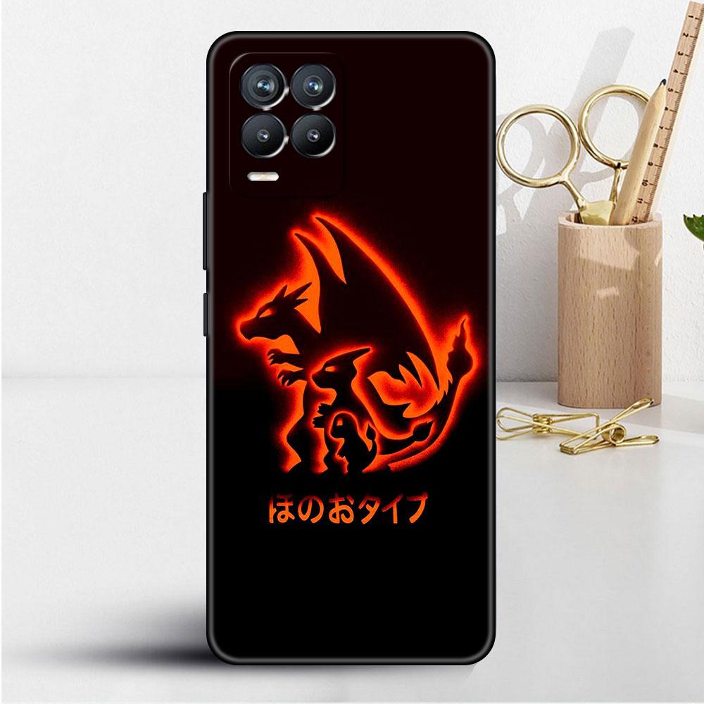 Чехол для Realme 8 C21y GT Neo 2 3 8i C21 7 C11 6 C12 C35 C3 GT 9 Pro C12, силиконовый чехол для телефона из ТПУ, аниме Pokemon Japan