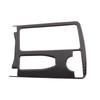 Carbon Fiber Water Cup Holder Trim Cover Fit for C Class W204 07 13