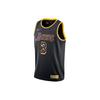 NBA Lakers Fan Jersey 2020-21 Retro Davis No. 3 Men Tops Black CN9929-010
