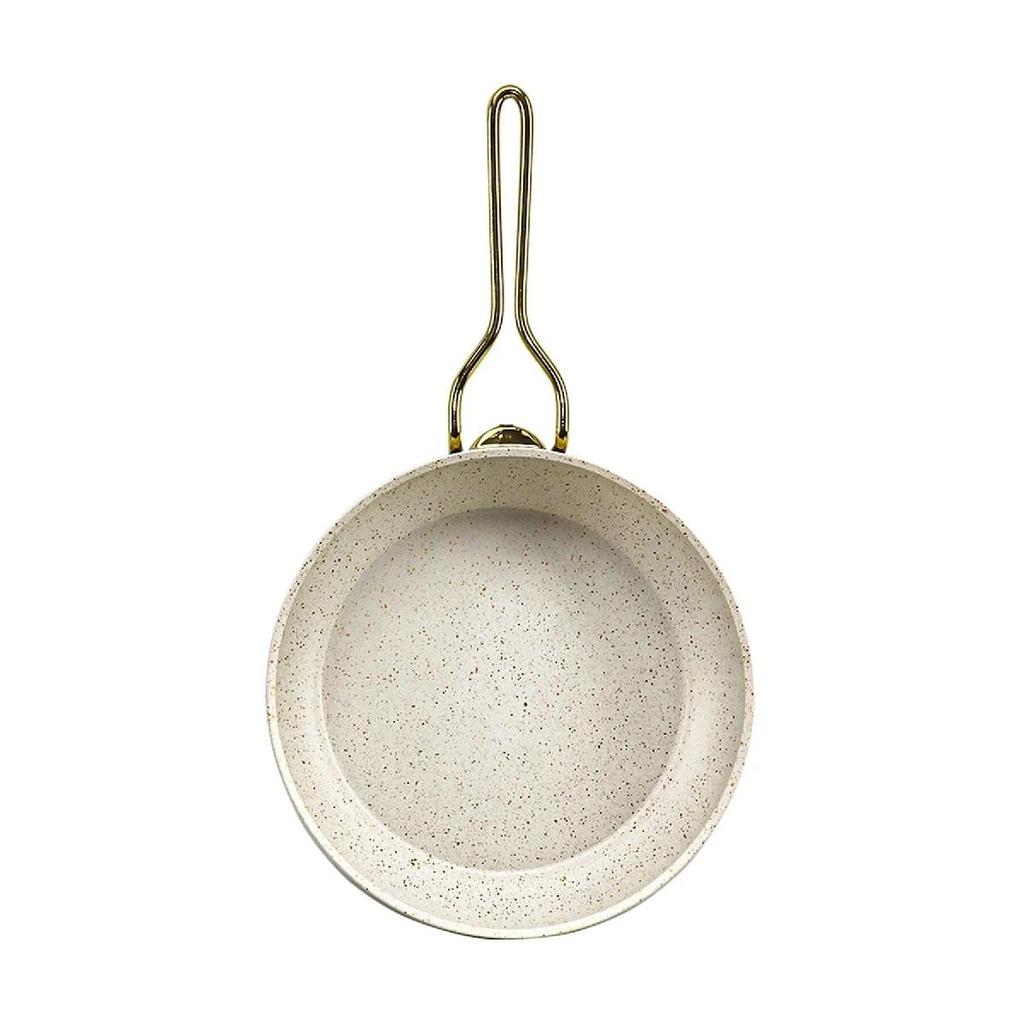 Набор из 7 гранитных сферических кастрюль со стеклянной крышкой, огнестойким с антипригарным покрытием