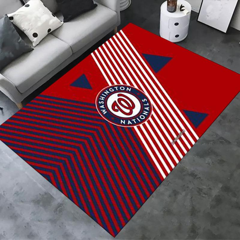 Washington Nationals Carpet Rug for Living Room Bedroom Home Sofa Decoration,Kids play Non-slip Floor Mat