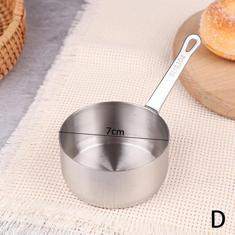 Нержавеющая сталь молочная кастрюля для приготовления пищи Мини-кастрюля с антипригарным покрытием Маленькая кастрюля с антипригарным покрытием Маленькая кастрюля Мини-кастрюли с ручкой