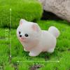 1Pc Resin Craft Miniature Figure Tiny For Bonsai Microlandscape Fairy Garden Decor Cute Small Dog Puppy Animal Decoration MIT