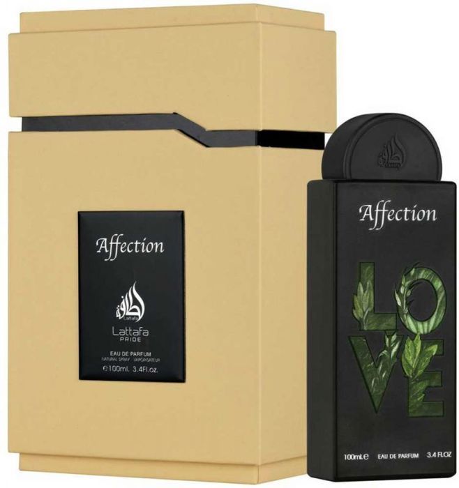 Eau de Parfum Affection de Lattafa – 100 ml – Mixte - Muguet, Jasmin, Framboise, Lacté, Pistache, Noisette, Bourgeons de Cassis