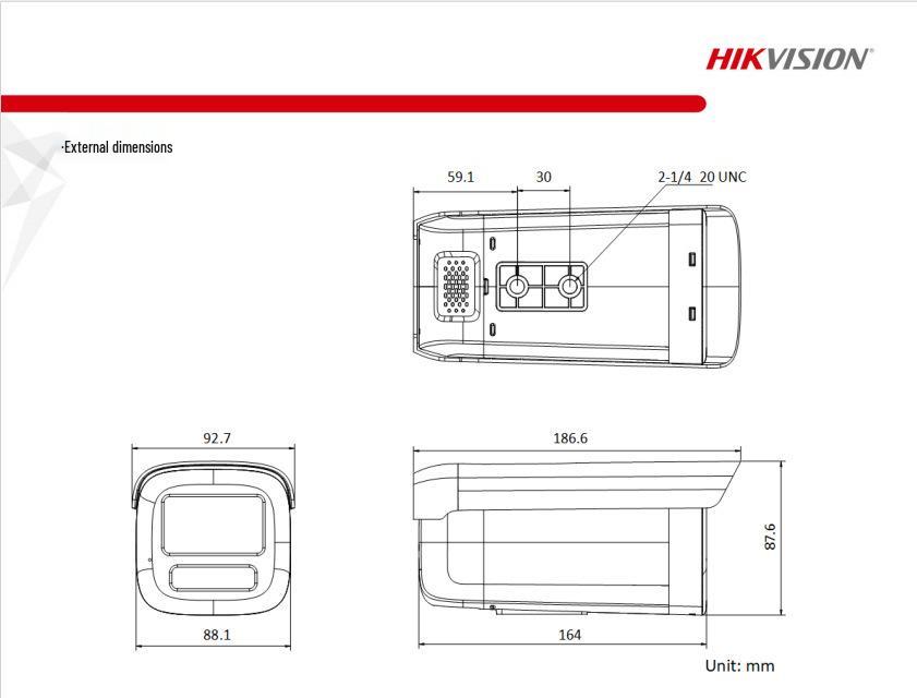 Hikvision 4MP POE Комплект для наружного видеонаблюдения с удаленным мобильным домофоном и HD-объективом