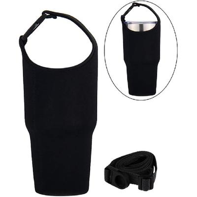 Набор из 2 подстаканников-переносок, неопреновый чехол для стакана с ручкой для переноски, чехол-подставка для бутылки с водой, подходит для YETI Rambler Ozark Trail Rtic и