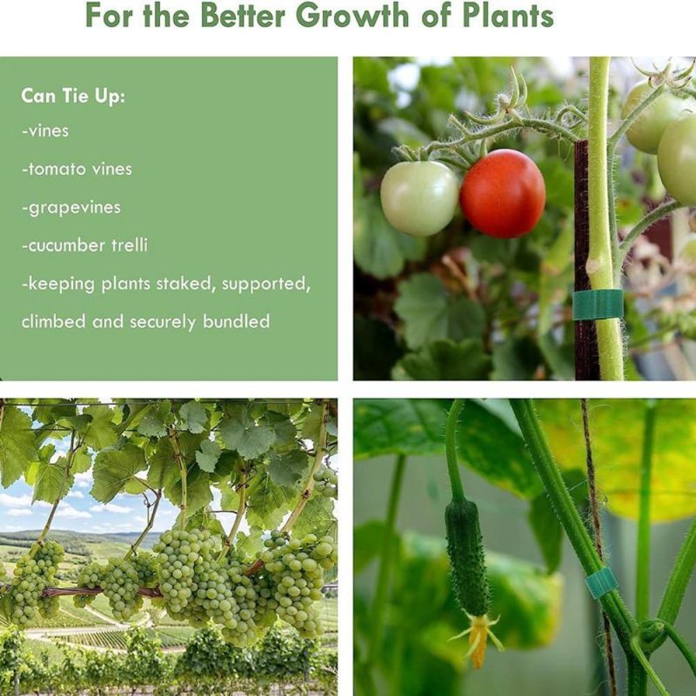 Nylon Plant Ties Sealing Ties Self-adhesive Plant Ties for Supporting Grapevine and Tomato Gardens