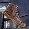 TUINANLE Осенние мужские ботинки Мартин большого размера, кожаные мужские короткие ботинки, трендовая мужская обувь