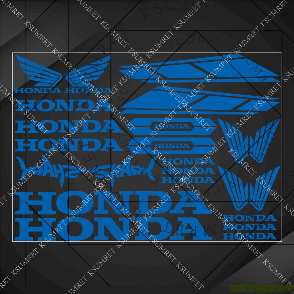 For Honda Motorcycle Sticker Decals Helmet Logo