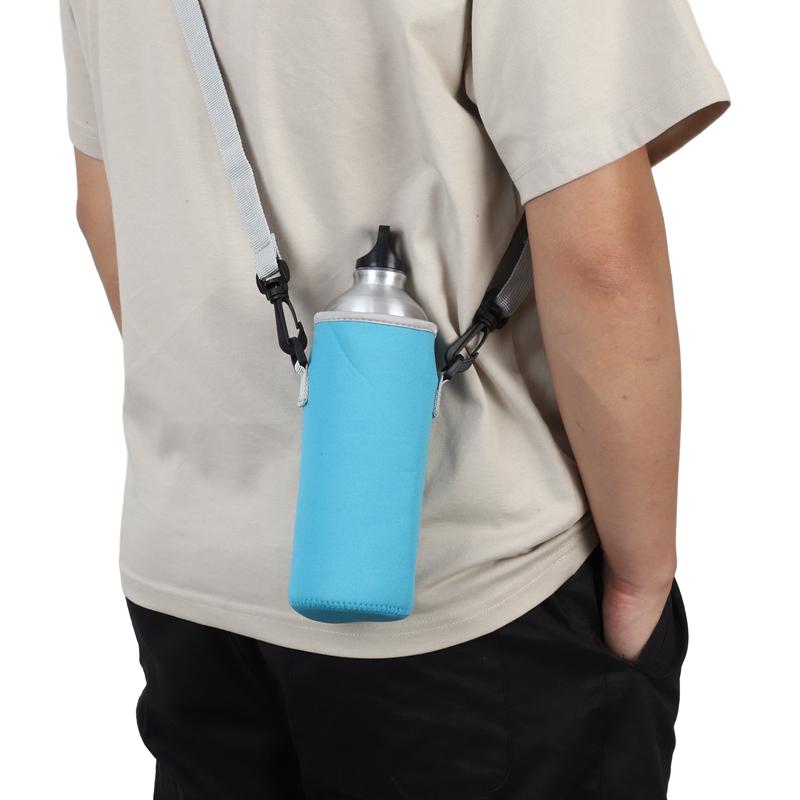Чехол для бутылки с водой для улицы, спортивный утеплитель, чехол для бутылки с водой, сумка с ремешком, портативный держатель для мобильного телефона, сумка для бутылки