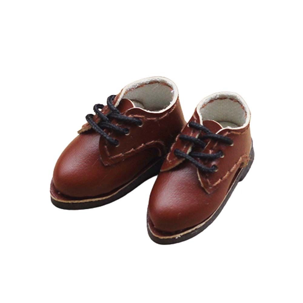 1 пара обуви для куклы 1/12, обувь для куклы BJD с круглым носком, кукла BJD, обувь из искусственной кожи, обувь из искусственной кожи, глиняные куклы