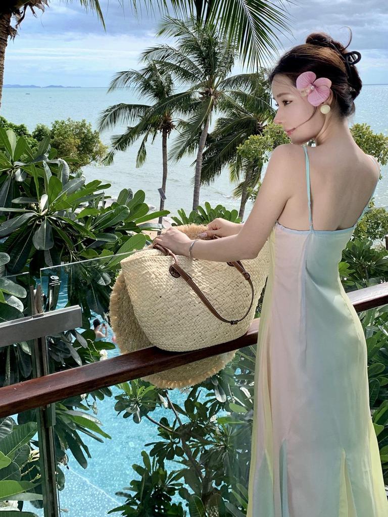 French Style Summer Fairy Suspender Dress for Women - Beach Vacation