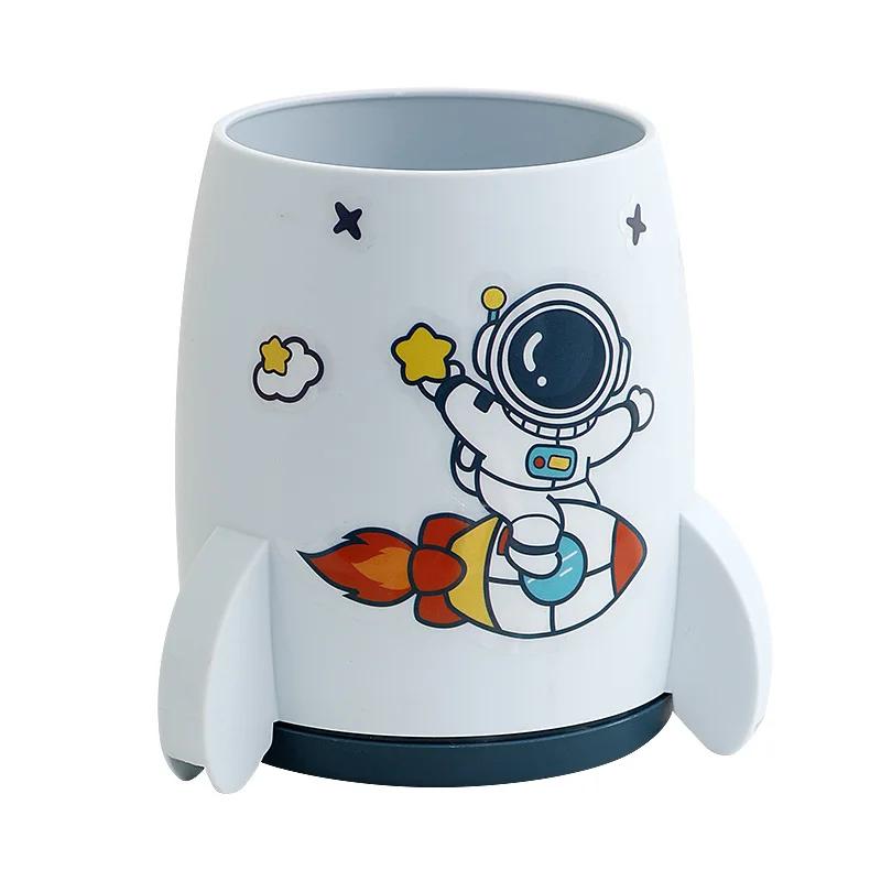 Kawaii Rocket Pen Pendant Pot Holder Kiss Storage Box Desk Organizer Multifunction Washi Tape Канцелярские товары для офиса