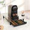 Nespresso Стеллаж-органайзер для капсул кофе-машины Полка Кристаллическое закаленное стекло Капсулы Оригинальные Ящик Органайзер Держатель Полки