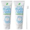 [Set of 2] Bubble Soap Toothpaste 140g + Bonus (Original Toothbrush)