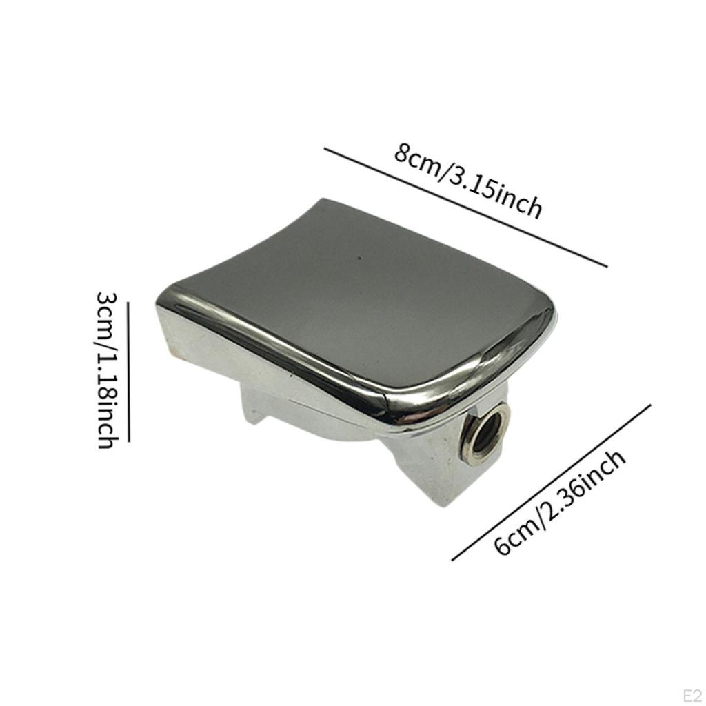 Car Door Handle Cover Accessory Sturdy with Keyhole for 80644-1DA1A 80645-1DA1A Durable Repair Parts