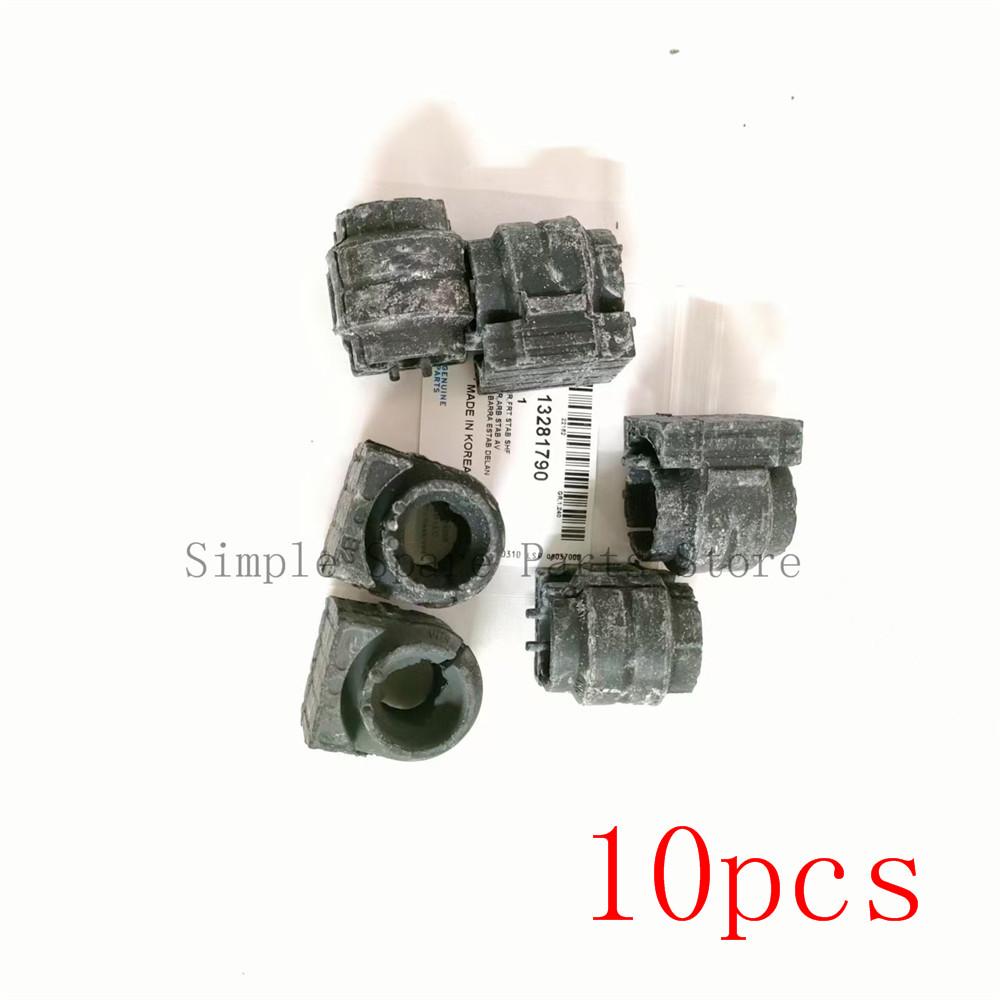 10pcs Rear Stabilizer Bushing Rubber 13281790 For Chevrolet Cruze J300 1.5L 2009/01-2016/12 Cruze J400 1.4T Car Accessories