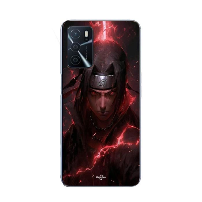 Coque - MANIACASE - Oppo A16s - Itachi Uchiwa - Silicone - Souple